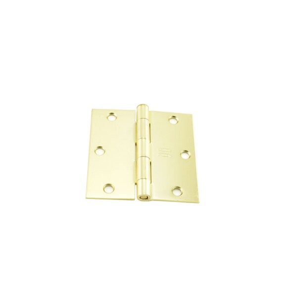Best Hinges 3-1/2in Steel Full Mortise Standard Weight Swing Clear Hinge for Square Edge Doors # 054505 F24831226D - main